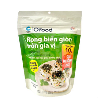 Rong biển giòn trộn gia vị OFood 40g, vị ngọt vừa ăn, trộn cơm, cháo tiện lợi, ngon miệng..