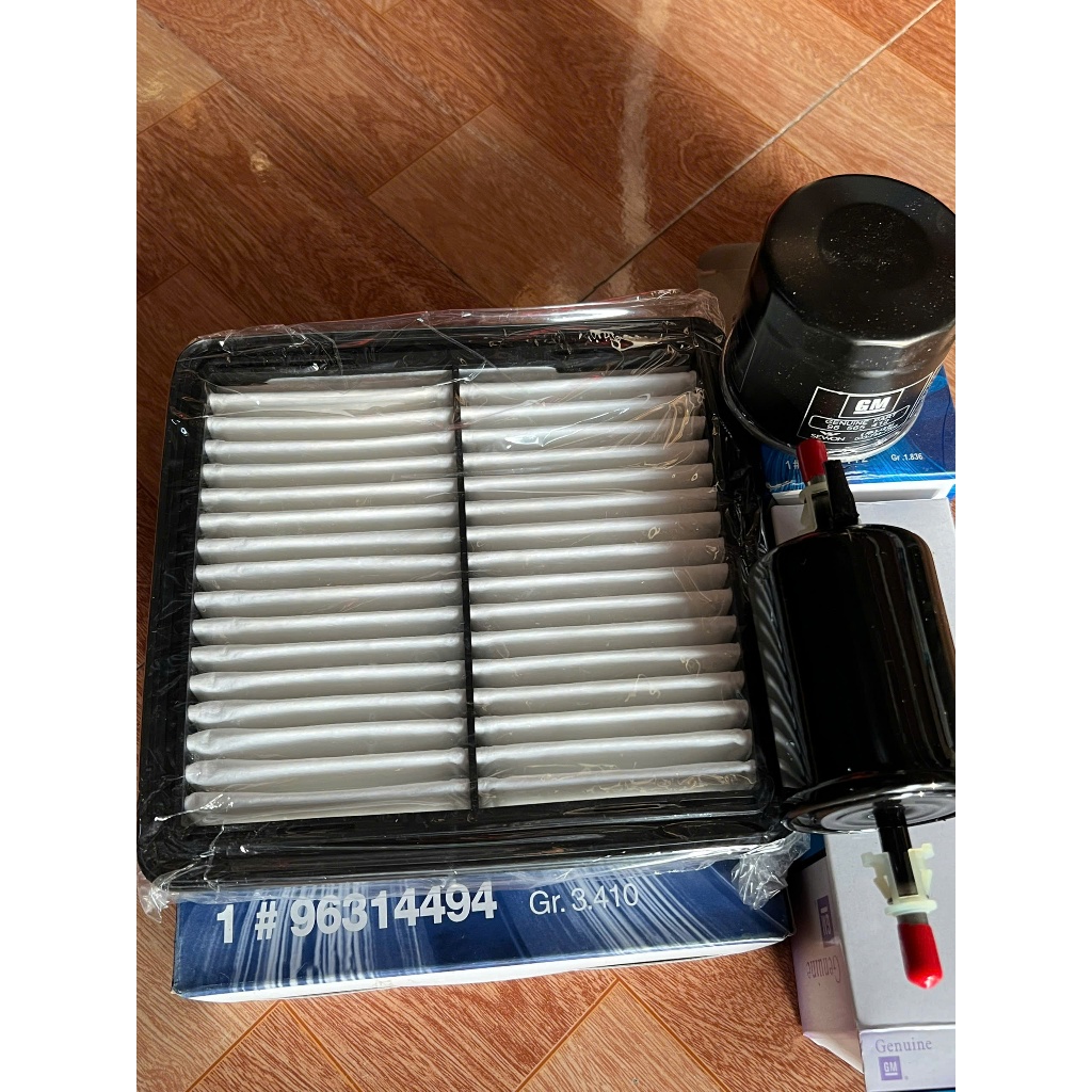 Combo lọc Matiz , Spark m200 , oem ( lọc gió , lọc dầu , lọc xăng )