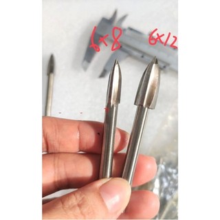 Đầu khắc gỗ trục 6mm - 3 khía ( mũi điêu khắc gỗ, tỉa bonsai)