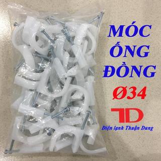 COMBO 2 bịch Đinh móc ống đồng, dây điện phi 34
