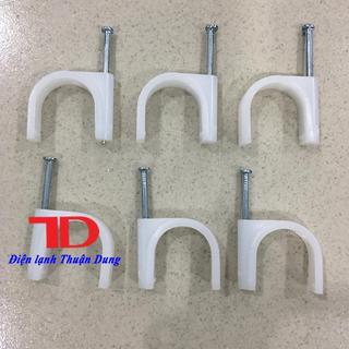 COMBO 2 bịch Đinh móc ống đồng, dây điện phi 34
