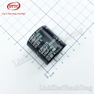 Tụ Hóa 330uF 450V Chân Cứng Kích Thước 30x40mm 30x50mm 25x50mm
