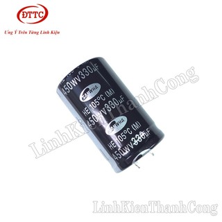 Tụ Hóa 330uF 450V Chân Cứng Kích Thước 30x40mm 30x50mm 25x50mm