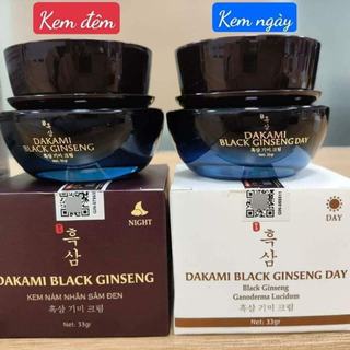 Combo Kem Dakami Sâm Đen Ngày và Đêm