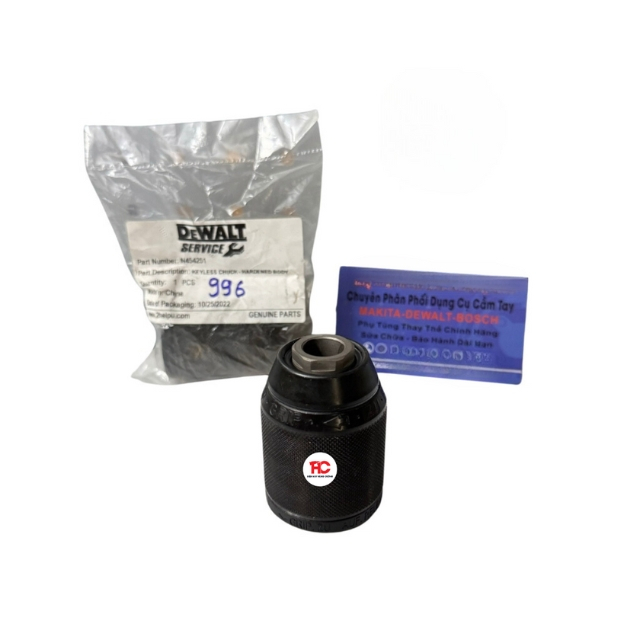 Đầu kẹp mũi khoan không khoá dùng cho máy Dcd991, Dcd996. Hiệu: Dewalt N454251 chính hãng | HÙNG CƯỜ