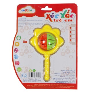  Xúc xắc đồ chơi cầm tay an toàn cho trẻ em trên 3 tháng tuổi