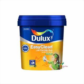  Sơn nội thất Dulux EasyClean Lau Chùi vượt trội Kháng VIRUS. Giúp giữ tường nhà luôn sạch đẹp. 