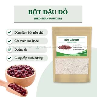 Bột đậu đỏ 100g, thơm mịn, bột đắp mặt nạ, tẩy tế bào chết, dưỡng da trắng sáng, giảm thâm mụn