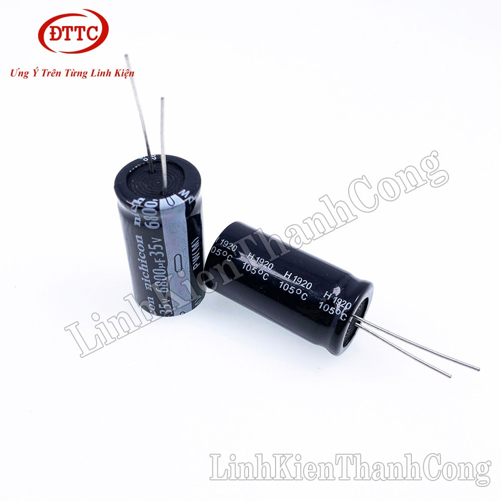 Tụ Hóa 6800uF 35V 16x30mm 16x40mm