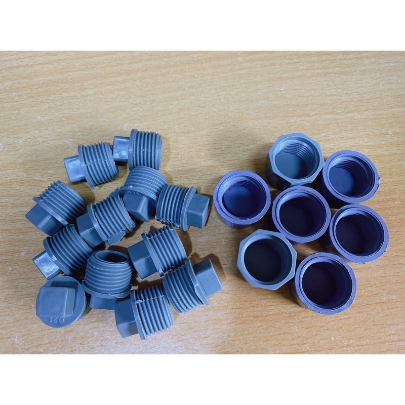 Nắp nút bịt ống nước nhựa phi 21-Giadung24h