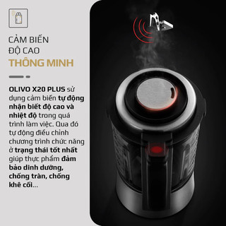 Máy Làm Sữa Hạt OLIVO X20 PLUS