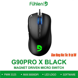 Chuột Gaming Fuhlen G90 ProX Led RGB - Hàng Chính Hãng Ninza