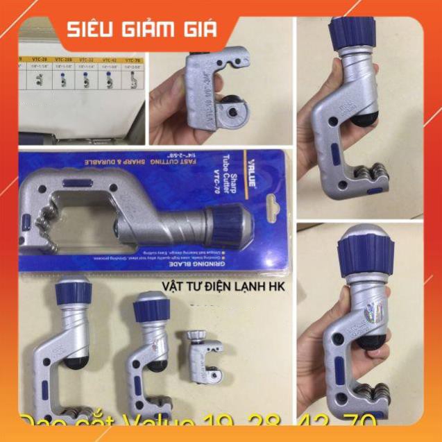 DAO CẮT ỐNG ĐỒNG VALUE chính hãng các cỡ VTC 19 32 32B 42 70