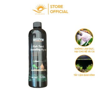  Biozym - Tẩy Cặn Canxi Bám Thành Kính Bể Cá Cảnh Bể Thủy Sinh Siêu Hiệu Quả Loại Bỏ Vết Nước Cứng Chỉ Trong Vài Phút 