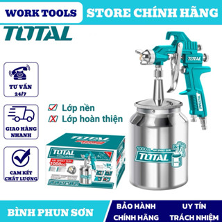 TOTAL Súng phun sơn 1000cc TAT11005 (Cam kết Chính Hãng 100%)
