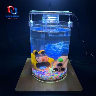 Bể cá mini để bàn COMBO kèm phụ kiện ( ống 18x25 )