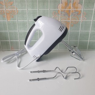 Máy đánh trứng mini 180W, 7 tốc độ, 4 que đánh inox