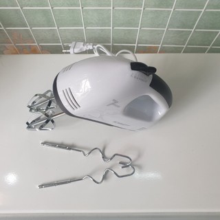 Máy đánh trứng mini 180W, 7 tốc độ, 4 que đánh inox