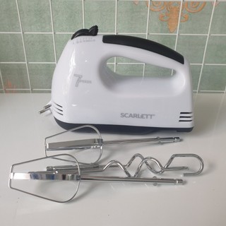 Máy đánh trứng mini 180W, 7 tốc độ, 4 que đánh inox