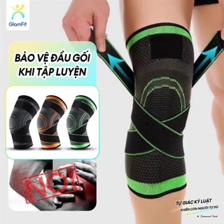 Bó Gối Thể Thao Bảo Vệ Đầu Gối Bó Gối Tích Hợp Dây Đai Trợ Lực đồ đá bóng việt nam Dùng Cho Bóng Đá Tập Gym Cầu Lông