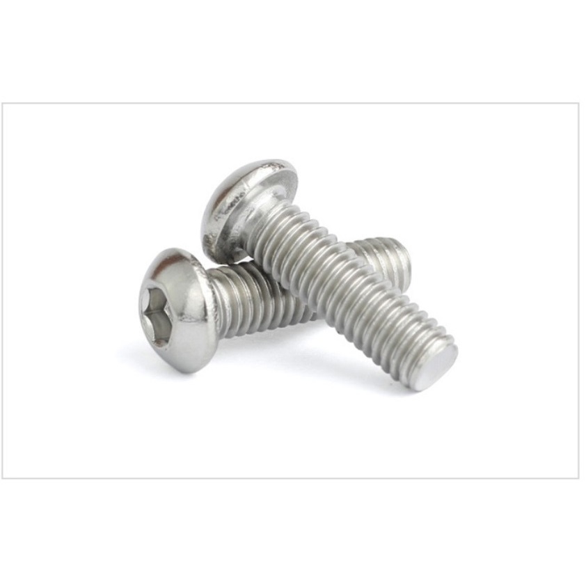 Ốc lục giác semi round M4 (ốc đầu nấm M4)