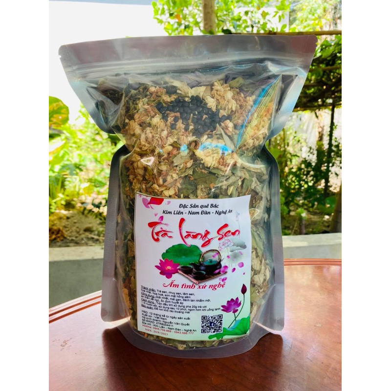 Trà Làng Sen, trà lá sen, đặc sản quê Bác, ấm tình xứ Nghệ, trà sen Quê Bác, trà loại ngon