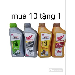 Dầu nhớt xe máy hon da ga và số 0,8lit...........