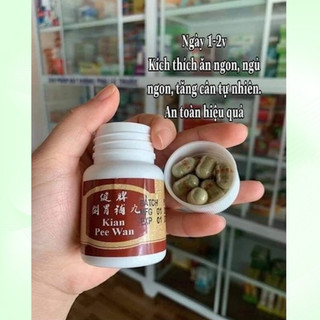 Kian Pee Wan Tăng Cân Cho Người Gầy từ Malysia Chính Hãng Hộp 30 Viên An Toàn Hiệu Quả