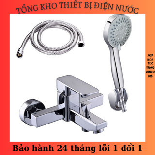  Bộ sen tắm vuông cao cấp SNL 902  đã bao gồm vòi hoa sen 5 chế độ nước  