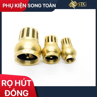 Luppe & Chõ Bơm & Rọ Hút Nước - Bằng Đồng Thau Có Lá Chặn Dòng Chảy 1 Chiều - Bước Ren Tiêu Chuẩn