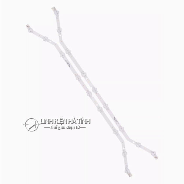 LED TIVI SAMSUNG 32EH4003 32FH4003 32H4303 , 1 bộ 2 thanh cong 9 led hàng zin mới 100% LKTT