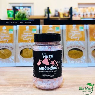 Muối hồng himalaya Vipep (200g và 250g) nấu ăn, ngâm chân, súc miệng...