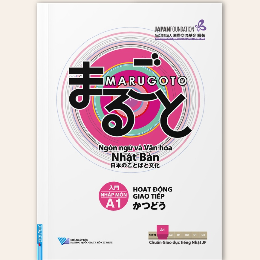 Sách - MARUGOTO Ngôn Ngữ và Văn Hóa Nhật Bản - Nhập Môn A1 - Hoạt động giao tiếp - First News