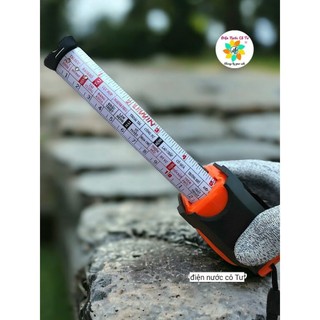 (Tự Hãm) Thước Kéo Tự Động 2 mặt 5 mét LS (mặt trên số - mặt dưới lỗ ban)