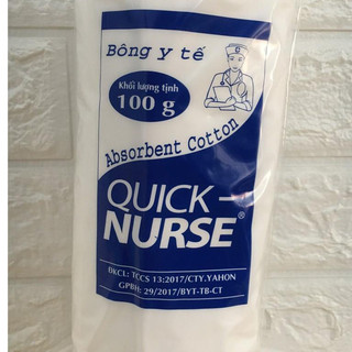 Bông gòn y tế Quick-Nurse 100g