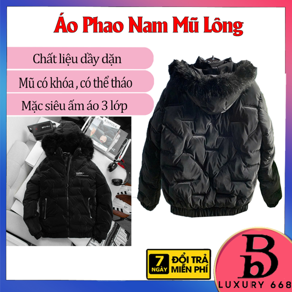 Áo Khoác Bóng Lông Vũ Nam Nữ ⚡Áo Khoác Đại Hàn⚡ Áo Phao 3 Lớp Ấm Áp Dày Dặn Hàng Quảng Châu Cao Cấp Hotrend Siêu Đẹp