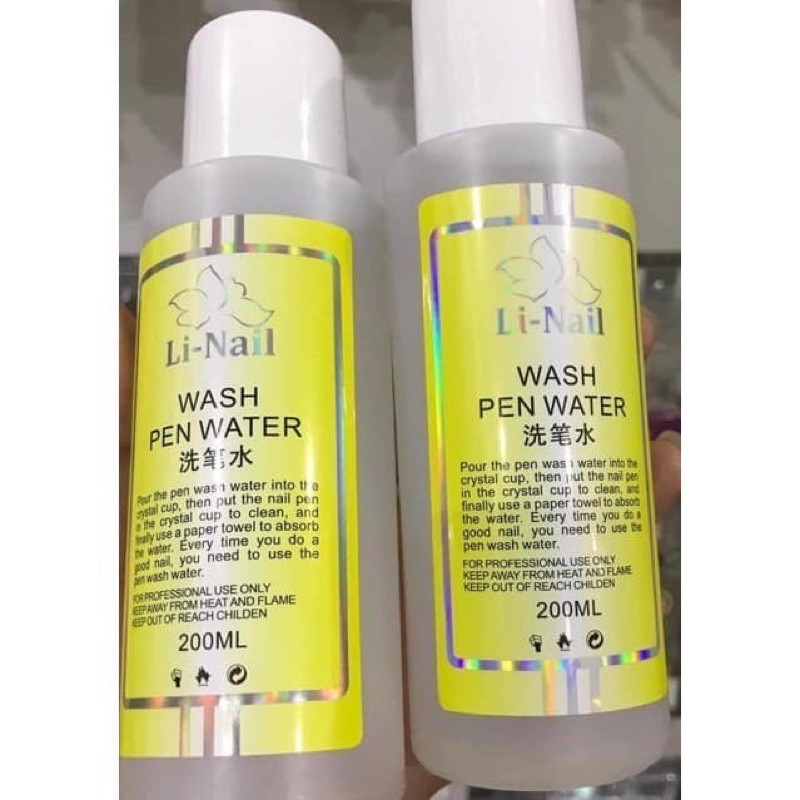 Nước rửa cọ Li - Nail chai 200ml