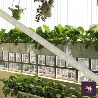 Giỏ sắt treo chậu trồng cây ban công hình chữ nhật giá treo trồng hoa ban công kích thước 48x21x16cm 