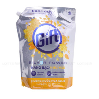   Chính hãng hương mới  - Nước Giặt Gift Hương Nước Hoa Ellie Túi 3.6kg 