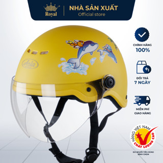 [NHÀ SẢN XUẤT] Mũ Bảo Hiểm Cho Bé Trai Gái Có Kính Chính Hãng Asia MT-103KS, Nón Bảo Hiểm Trẻ Em 3 Tuổi 10 Tuổi