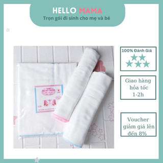 Khăn Tắm Xô  Nhật Cao Cấp --2 loại 4 Lớp, 6 lớp -- (Các mẹ có thể dùng để quấn, tắm trong tháng cho bé)-Hellomama *