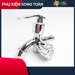 Củ Sen Tắm & Vòi Cấp Tay Sen - Nguồn Nước Lạnh Chân Ren 21 Thông Dụng - Chất Liệu Hợp Kim Thân A