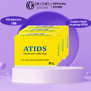  Combo 5 xà phòng giảm mụn lưng atids 80 - Xà Phòng atids da liễu 