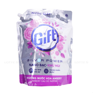   Chính hãng hương mới  - Nước Giặt Gift Hương Nước Hoa Ambery Túi 3.6kg 