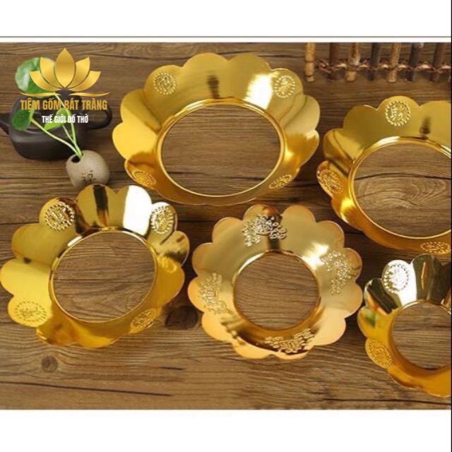 Vỉ Hứng Tàn Nhang - Hợp Kim, Đặt Lư Hương/Bát Hương, Giữ Bàn Thờ Gọn Gàng, Trang Nghiêm