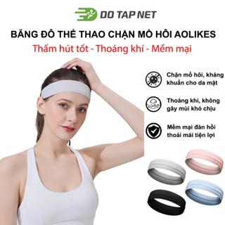 Băng Đô Thể Thao Băng Chặn Mồ Hồi Đeo Trán Chạy Bộ Chính Hãng  Aolikes Chất Liệu Co Giãn Đàn Hồi