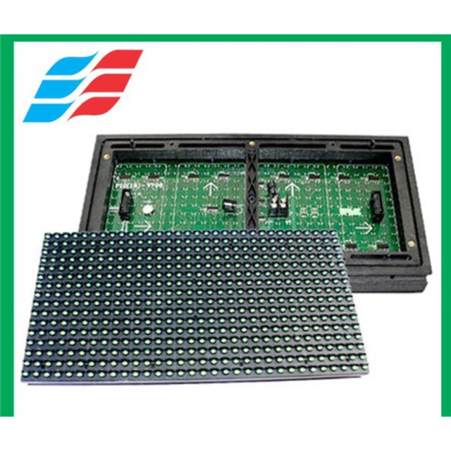 Combo module led ma trận p10 màu xanh lá