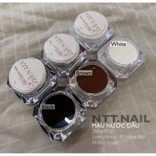 Màu Nước Dầu loang dạng lỏng 8g chuyên vẽ trang trí nail