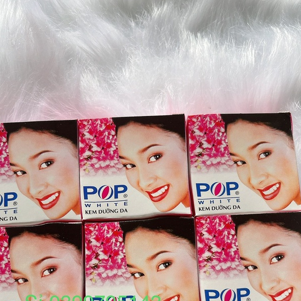 Combo 6 hộp kem POP trắng da 5g