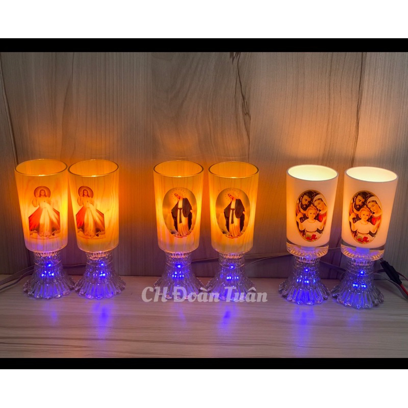 Đèn Công Giáo - Đèn ly điện Công Giáo, đèn bàn thờ Chúa
